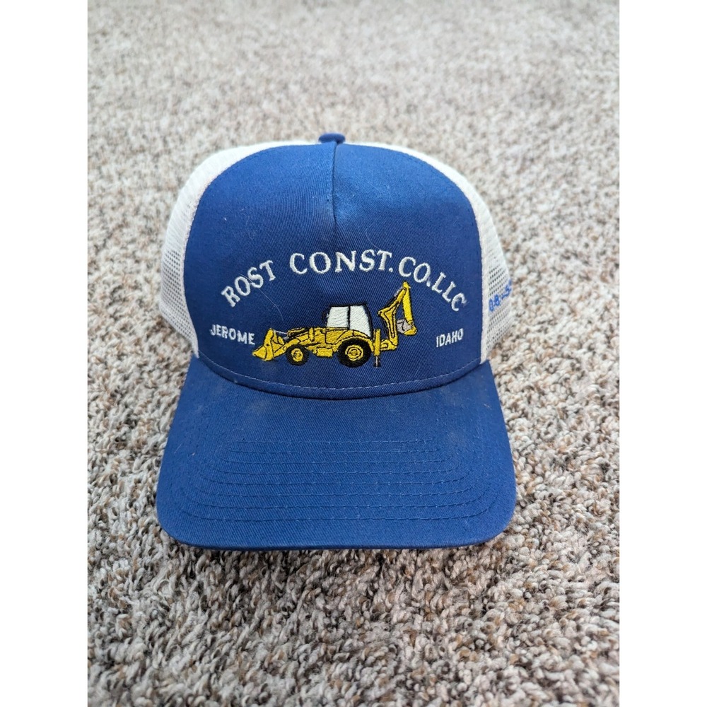 Rost Construction Co Mesh Truckers Hat New Era 9FORTY